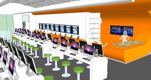 San Antonio e-library concept